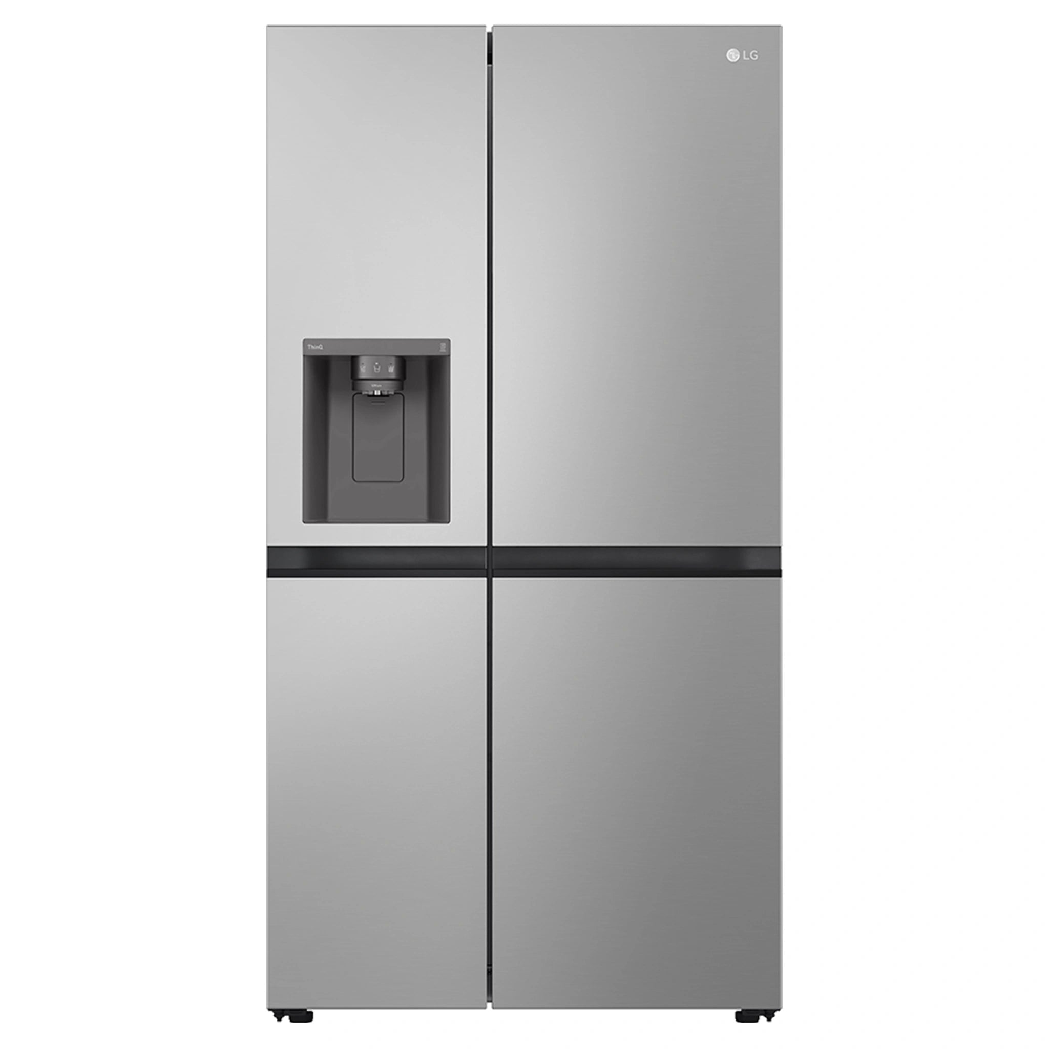 LG GSL600PL 635L Stainless Steel Side by Side Fridge with Ice & Water Dispenser