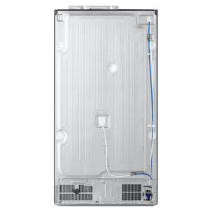 LG 641L Black Side by Side Fridge - Non-Plumbed Ice/Water Dispenser GSN599MBL, Back Side View