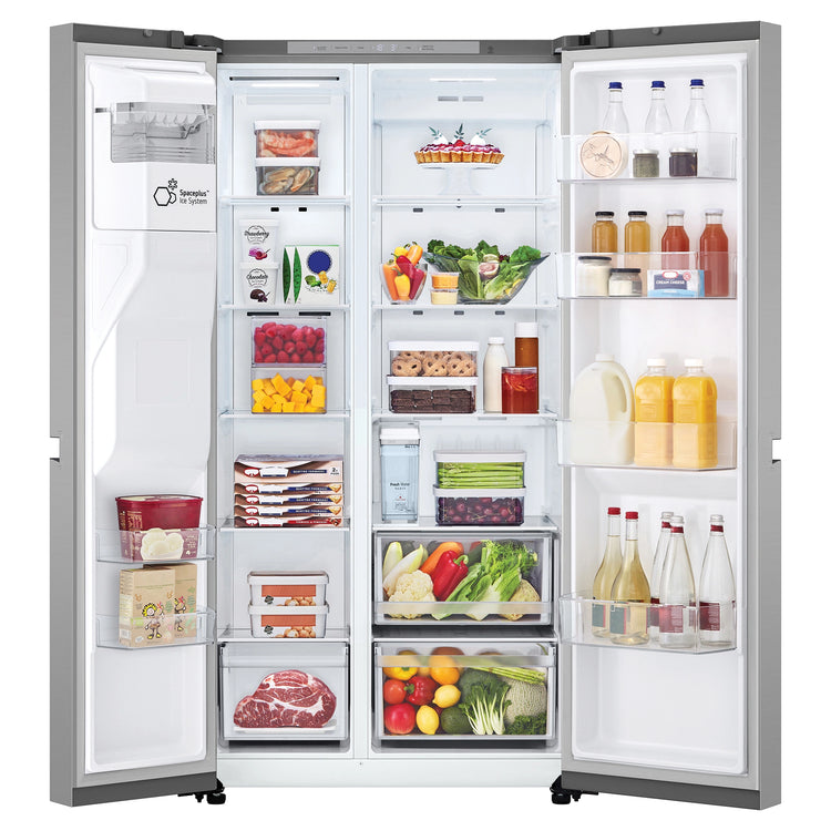 LG GSN599PL 641L Side By Side Fridge Non-Plumbed