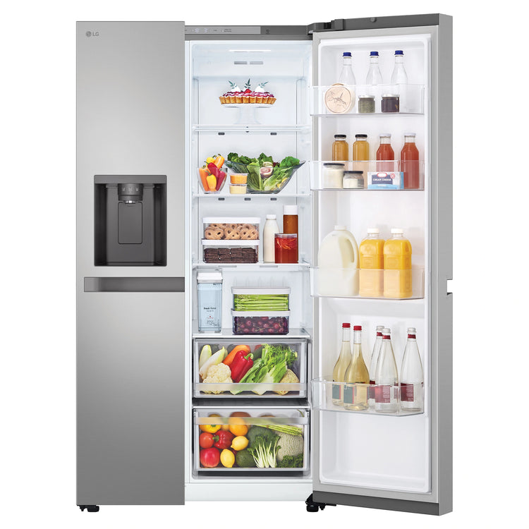 LG GSN599PL 641L Side By Side Fridge Non-Plumbed