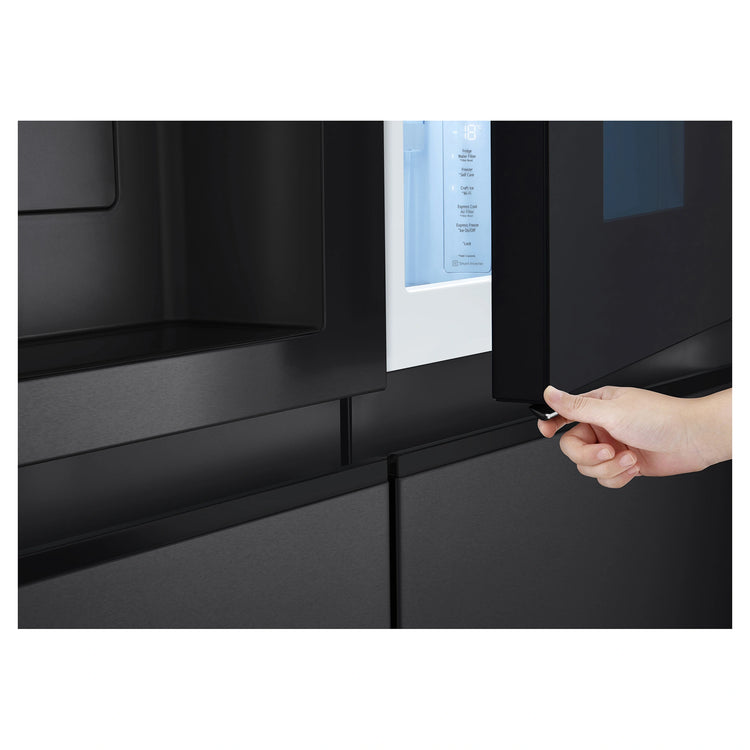 LG GSV600MBLC 635L Side by Side Fridge