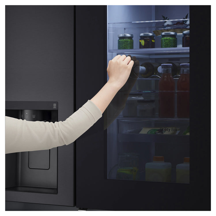 LG GSV600MBLC 635L Side by Side Fridge