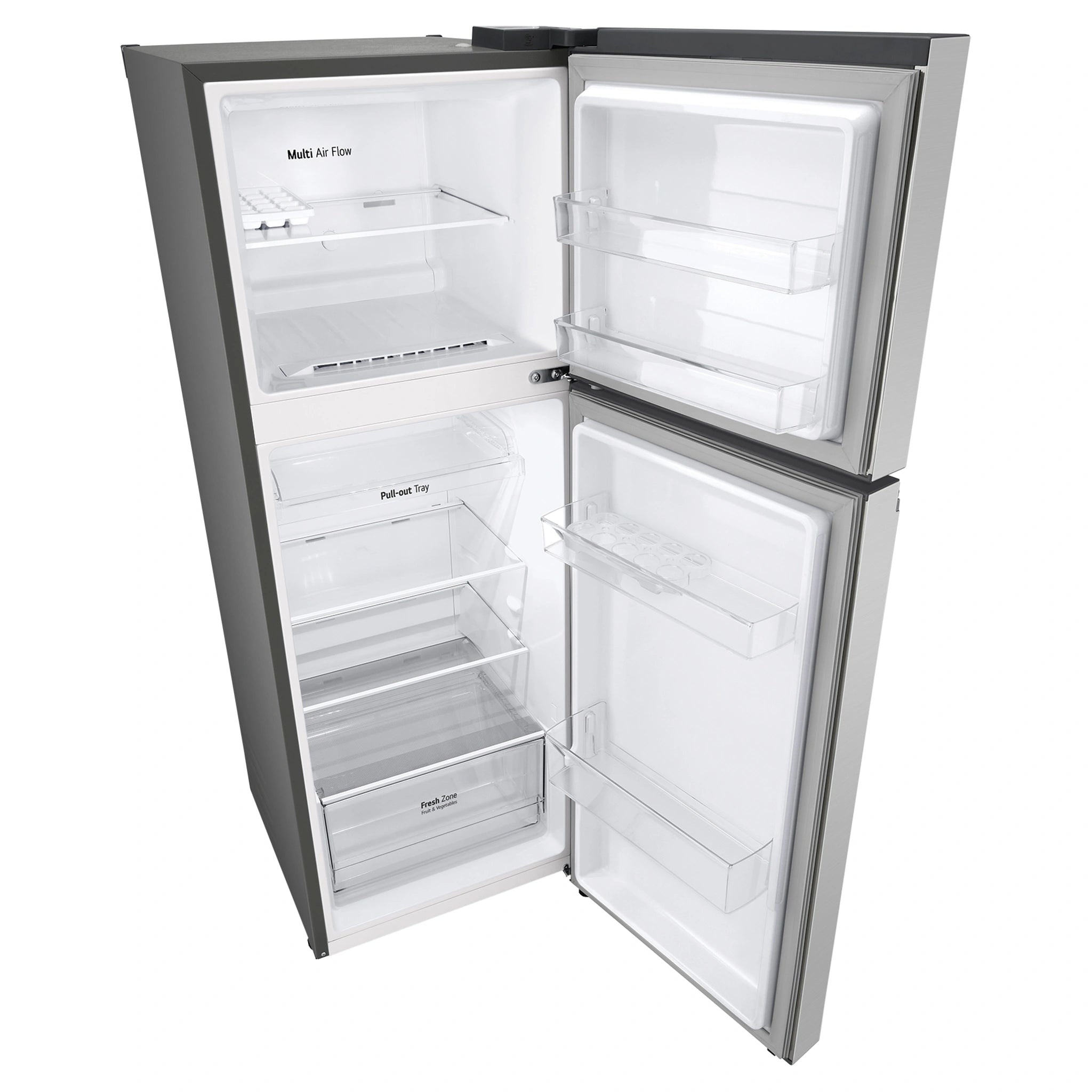 LG 243 L Top Mount Refrigerator GT1S, Top View With Door Open View