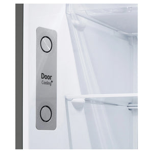 LG 315L Top Mount Fridge Stainless Finish GT3S, Door Cleaning View