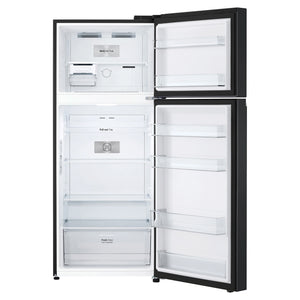 LG 375 L Top Mount Refrigerator GT5MB, Front View With Door Open View