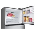 LG GT5S 375 L Top Mount Refrigerator Stainless Steel