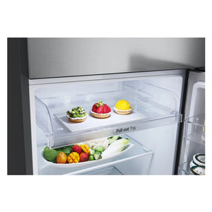 LG 375 L Top Mount Refrigerator GT5S, Pull Out Tray View