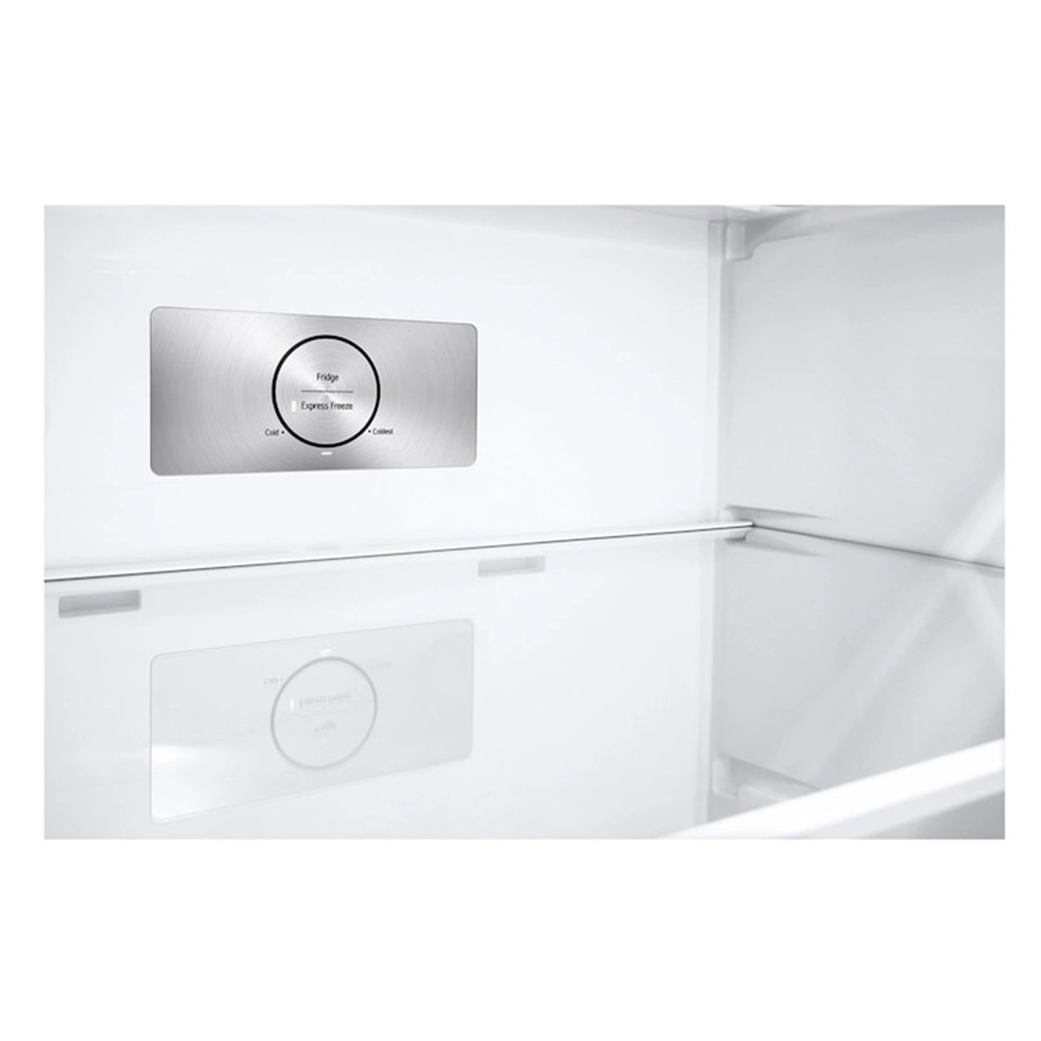 LG 375 L Top Mount Refrigerator GT5W, Express Freeze Zone View
