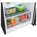 LG GT6MB 395L Surround Cooling Top Mount Fridge - Black