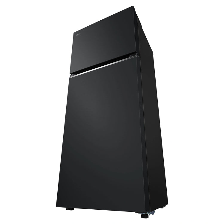 LG GT6MB 395L Surround Cooling Top Mount Fridge - Black
