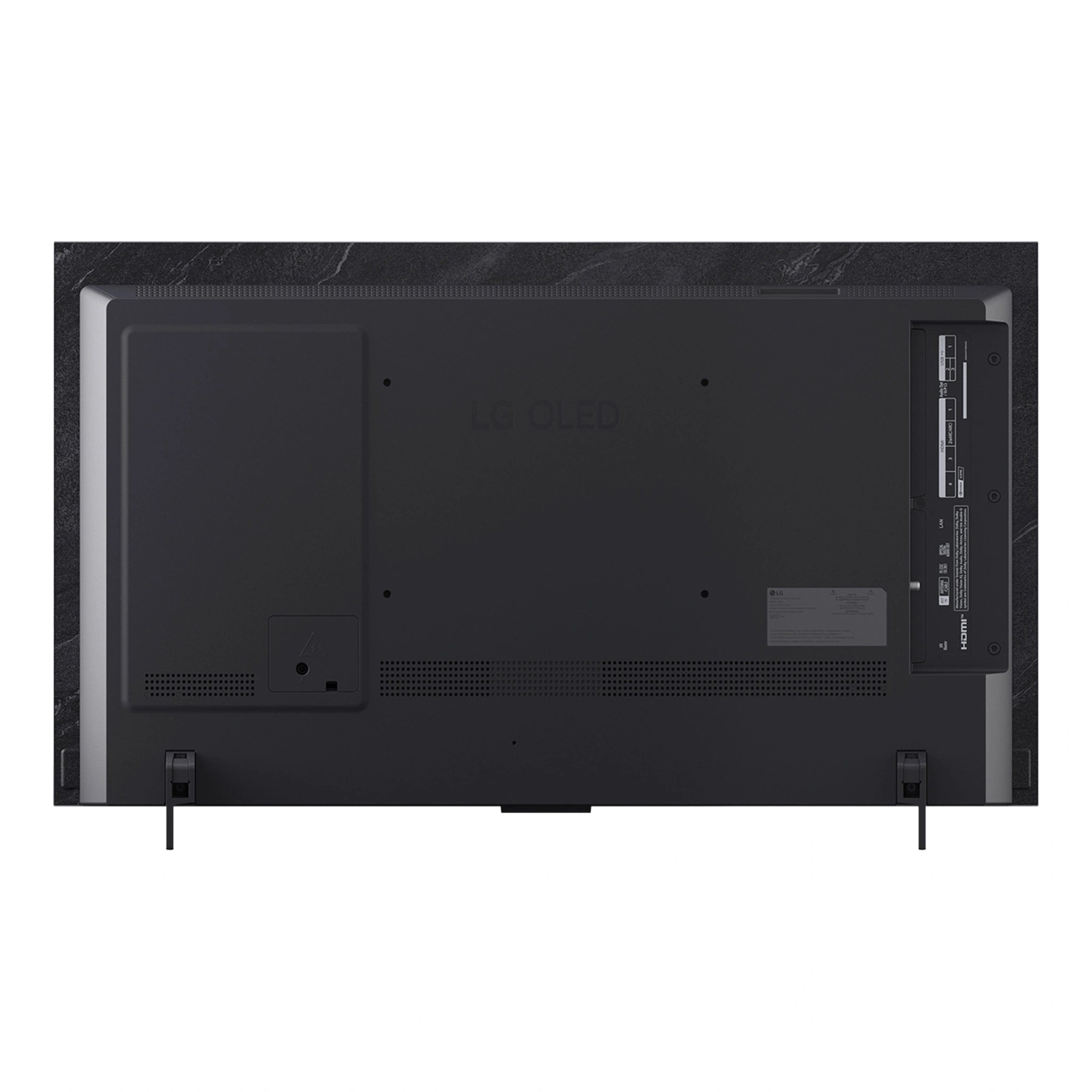 LG 42 Inch OLED Evo C5 4K Smart TV with AI Magic OLED42C5PSA, Back View