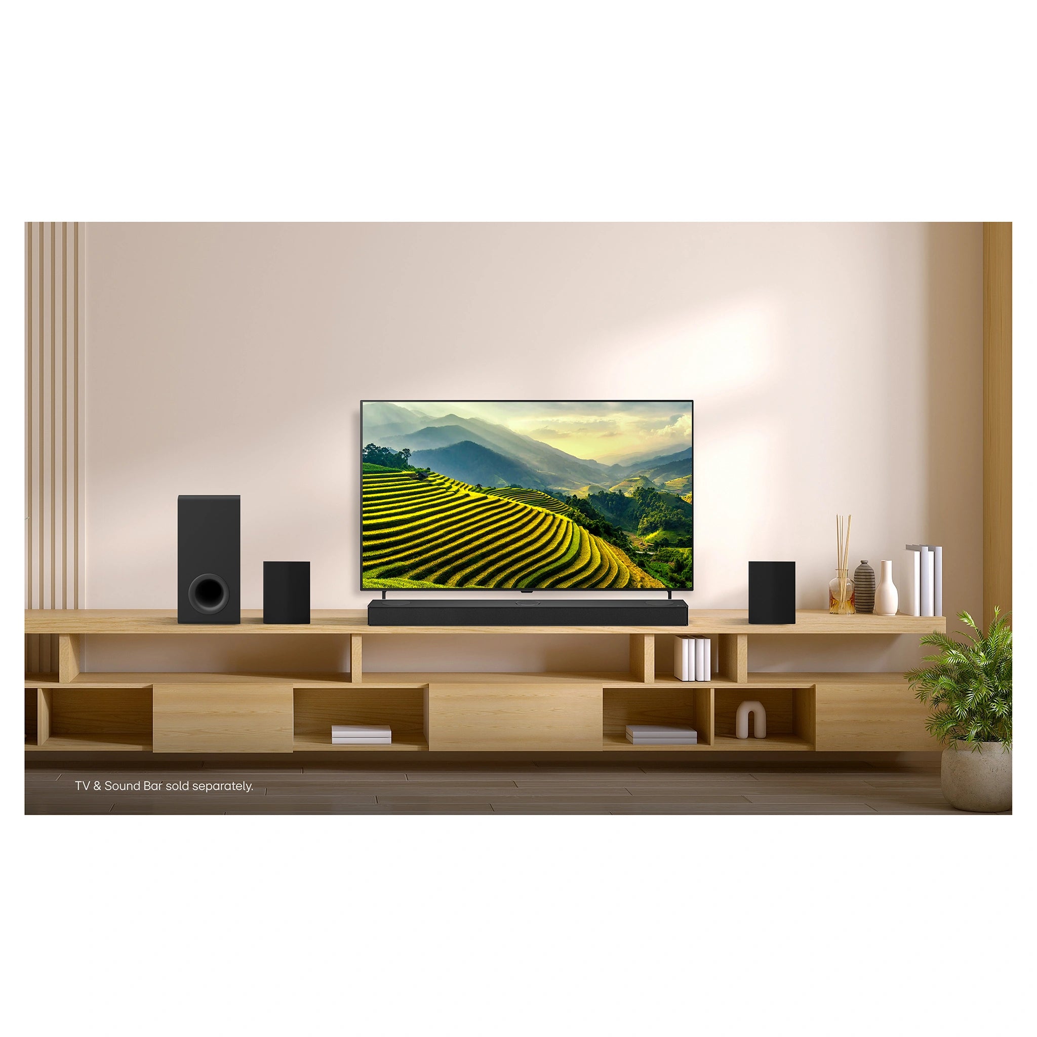 LG 48 Inch OLED AI 4K Smart TV 2026 OLED48B6PSA, Lifestyle View