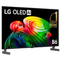 LG 48 Inch OLED AI 4K Smart TV 2026 OLED48B6PSA, Right Side View
