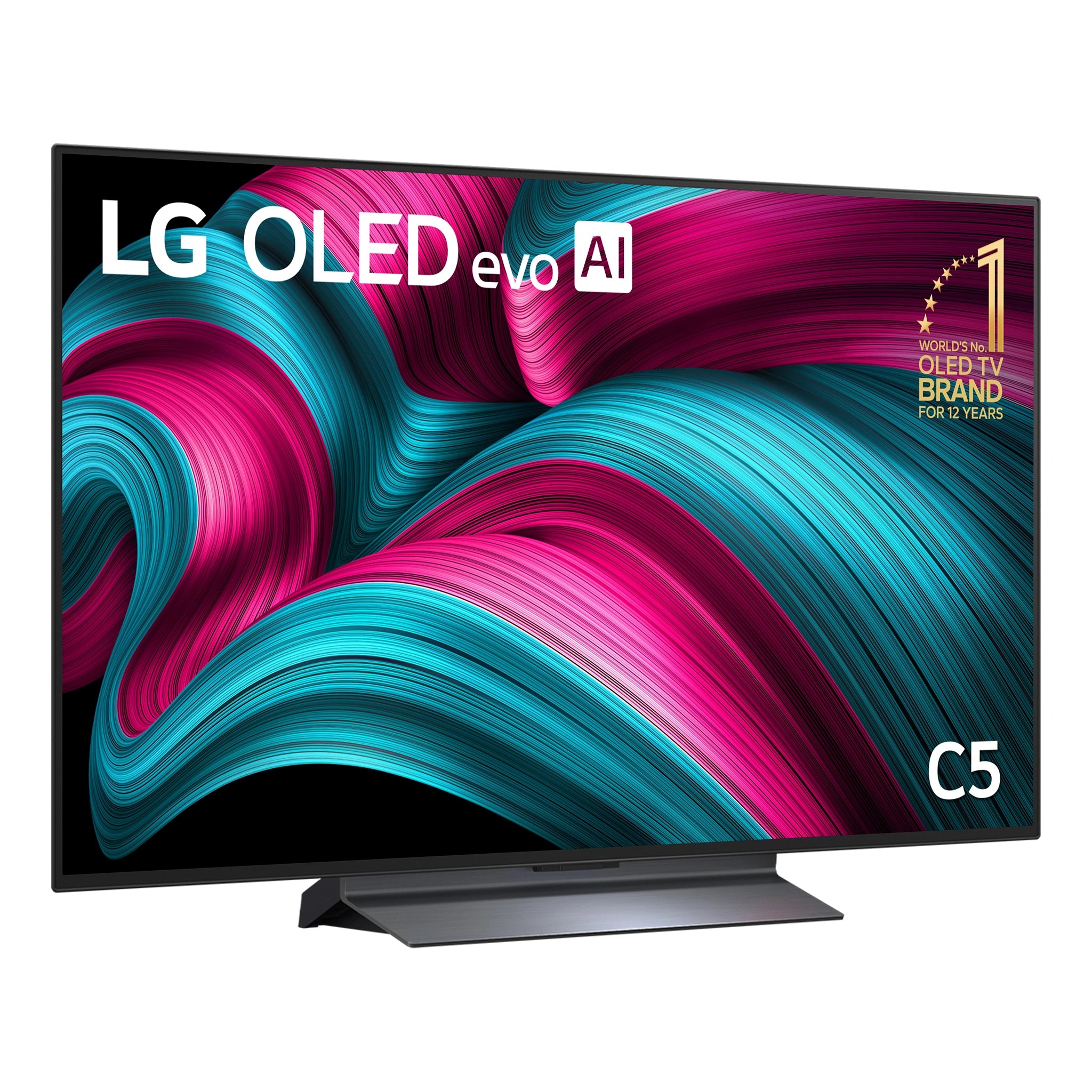 LG 48 Inch C5 OLED evo 4K Smart TV OLED48C5PSA, Right View