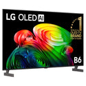 LG 55 Inch OLED AI B6 4K Smart TV 2026 OLED55B6PSA, Right Side View