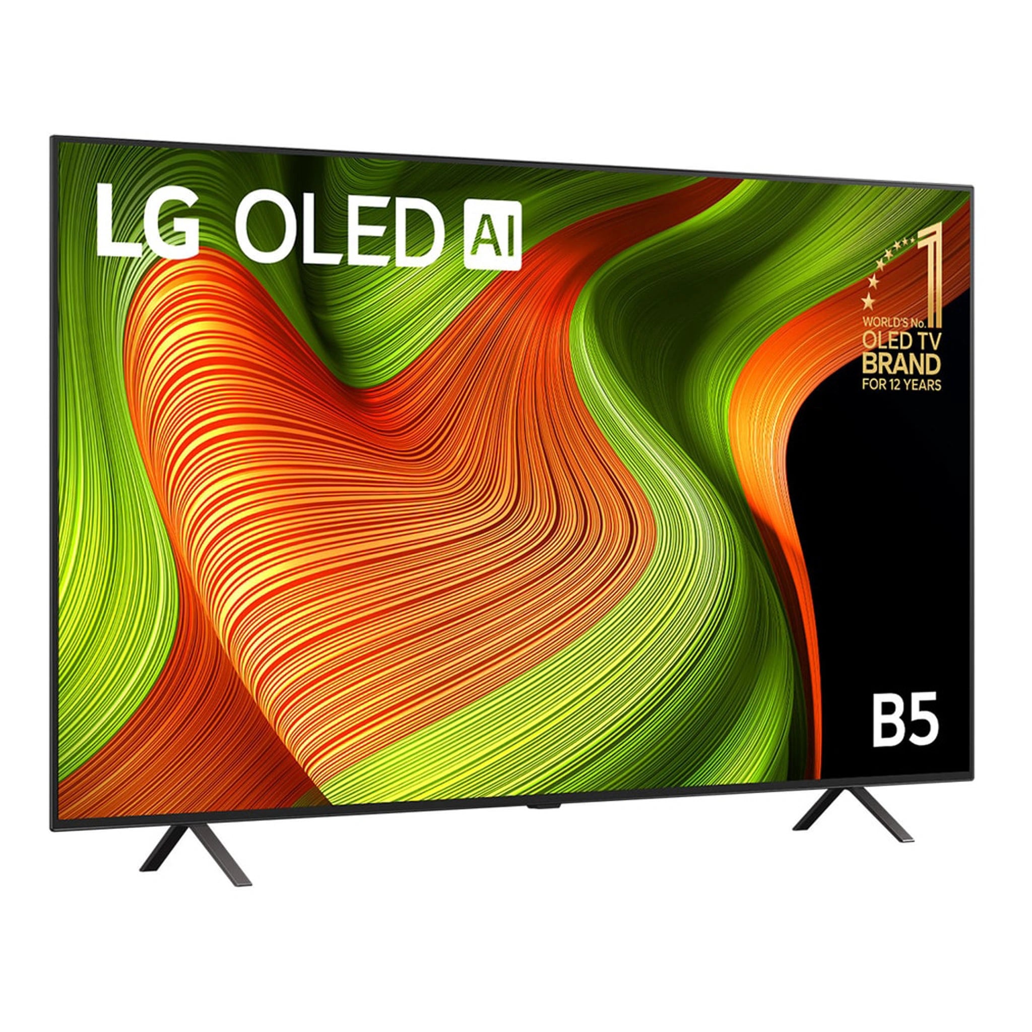 LG 65 Inch B5 Series OLED AI 4K Smart TV OLED65B5PSA, Left Side View
