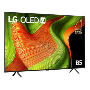 LG 65 Inch B5 Series OLED AI 4K Smart TV OLED65B5PSA, Left Side View