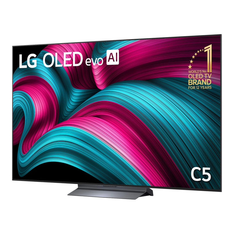 LG 65 Inch C5 Series OLED Evo AI 4K Smart TV OLED65C5PSA, Right Side View