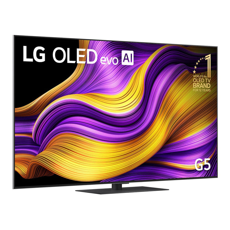 LG 65 Inch G5 OLED Evo Gallery Edition AI TV OLED65G5PSA, Left Side View