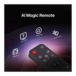 LG 65 Inch G5 OLED Evo Gallery Edition AI TV OLED65G5PSA, Remote Control