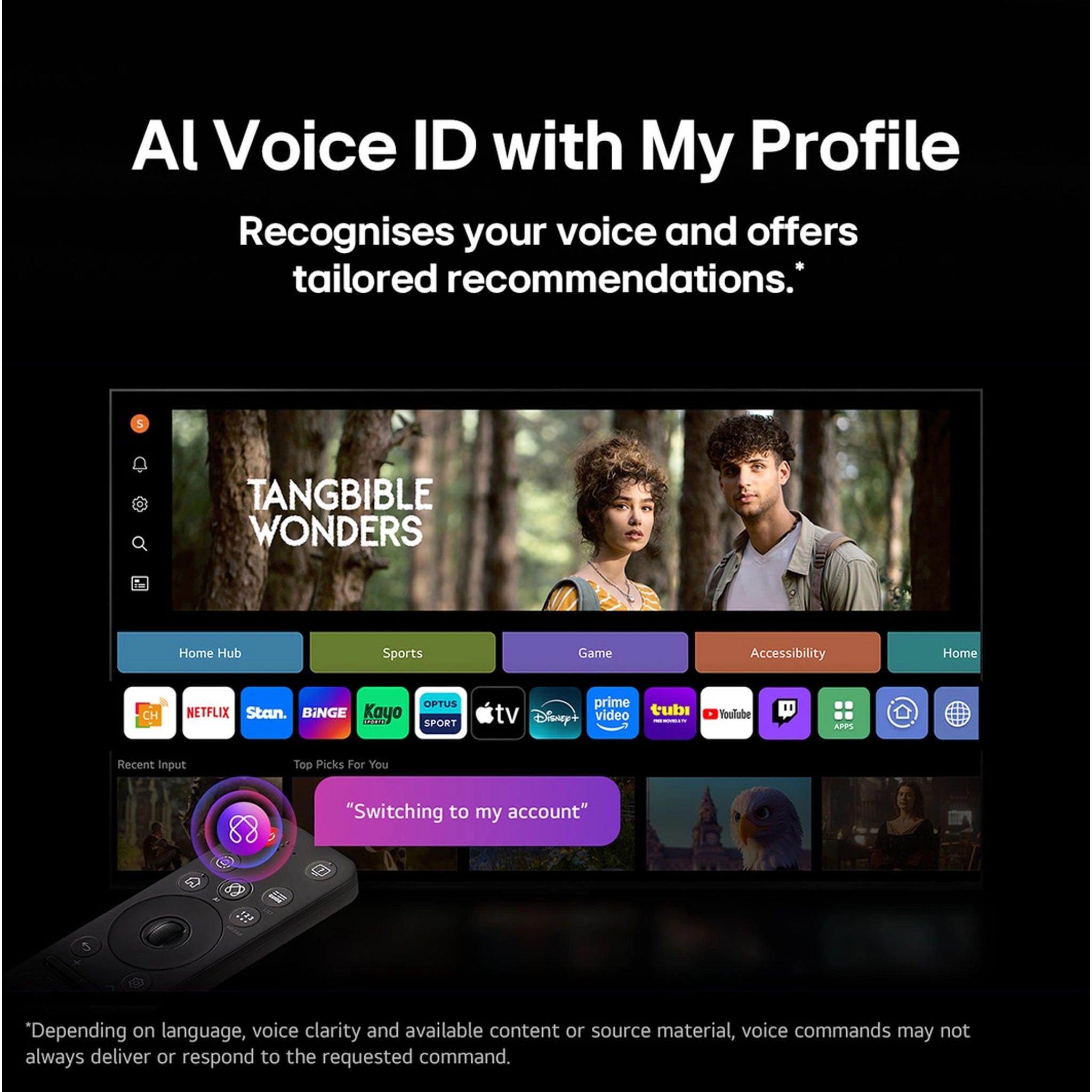 LG 65 Inch OLED Evo AI 4K Smart TV OLED65M5PSA, Feature