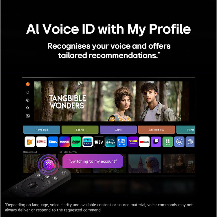 LG 65 Inch OLED Evo AI 4K Smart TV OLED65M5PSA, Feature