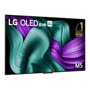 LG 65 Inch OLED Evo AI 4K Smart TV OLED65M5PSA, Left Side View