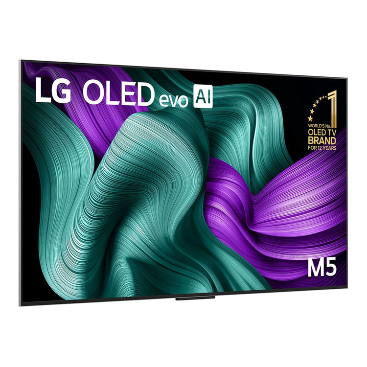 LG 65 Inch OLED Evo AI 4K Smart TV OLED65M5PSA, Left Side View