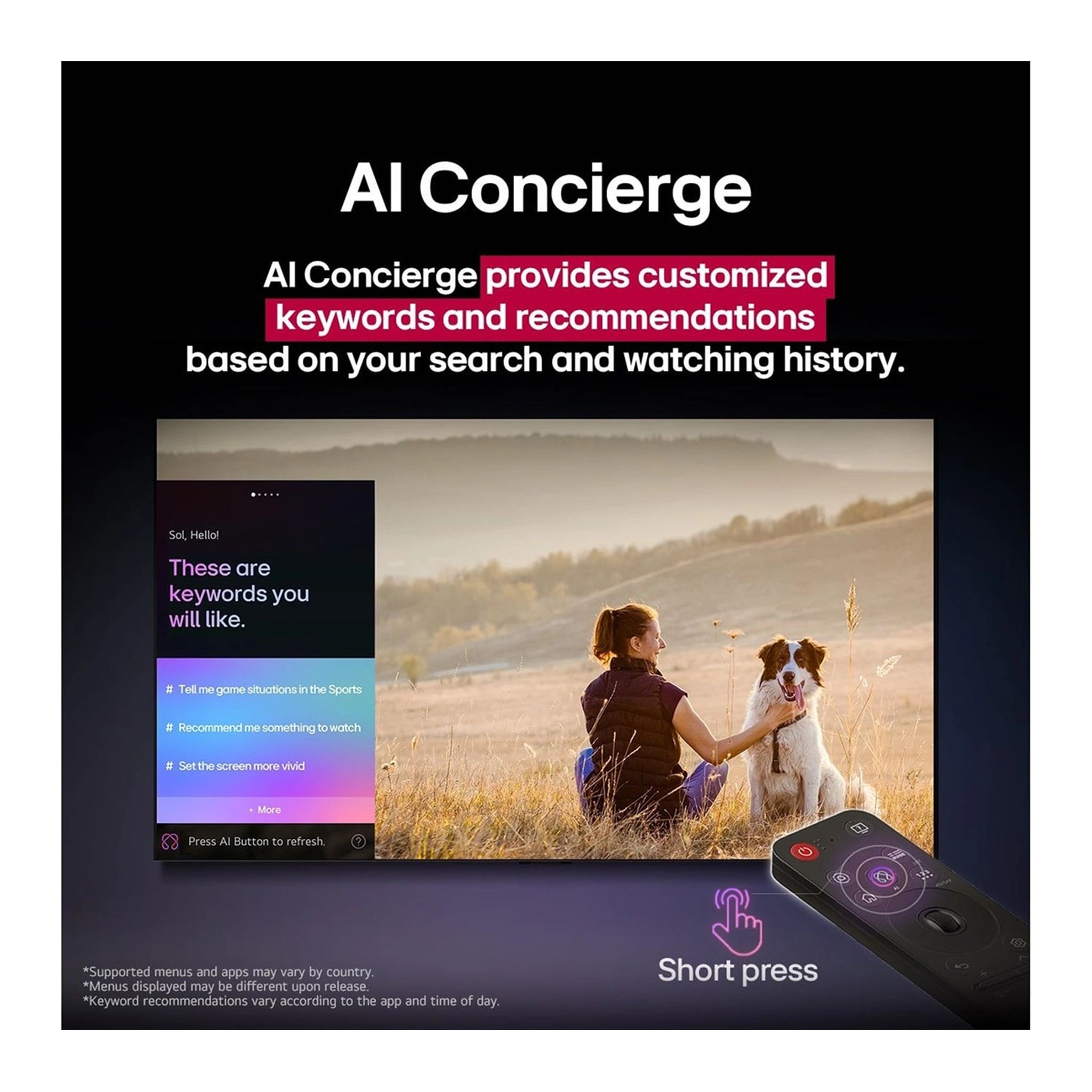 LG OLED77G5PSA 77-inch OLED evo AI TV G5 165Hz Gaming Mode Dolby Vision & HDR10 4K UHD