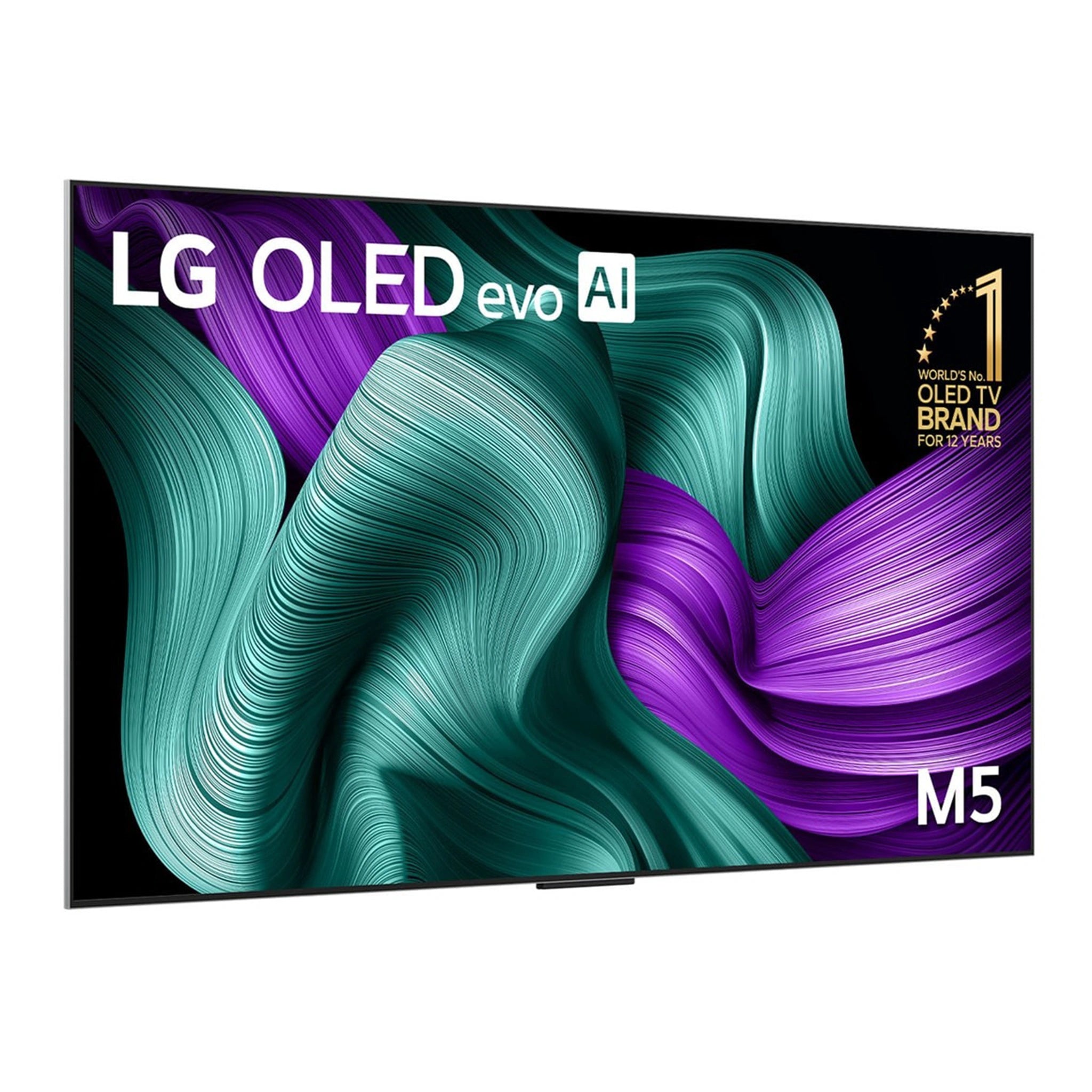 LG 77 Inch OLED evo AI M5 4K Smart TV OLED77M5PSA, Left Side View