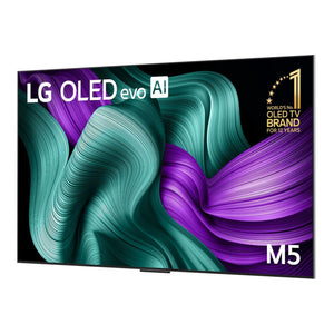 LG 77 Inch OLED evo AI M5 4K Smart TV OLED77M5PSA, Right Side View