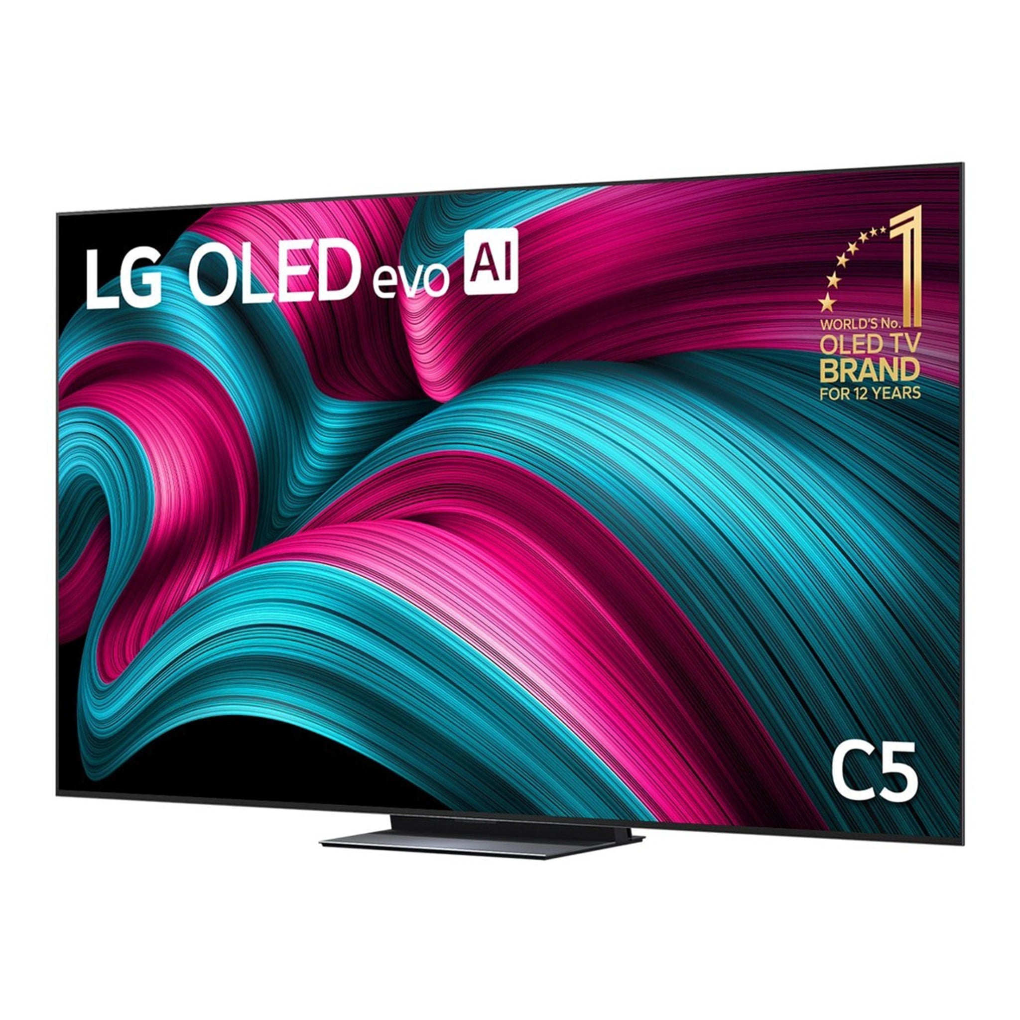 LG 83-inch OLED evo AI C5 4K Smart TV OLED83C5PSA, Right Side View