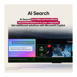 LG 83 Inch OLED evo AI G5 4K Smart TV OLED83G5PSA, Feature 6