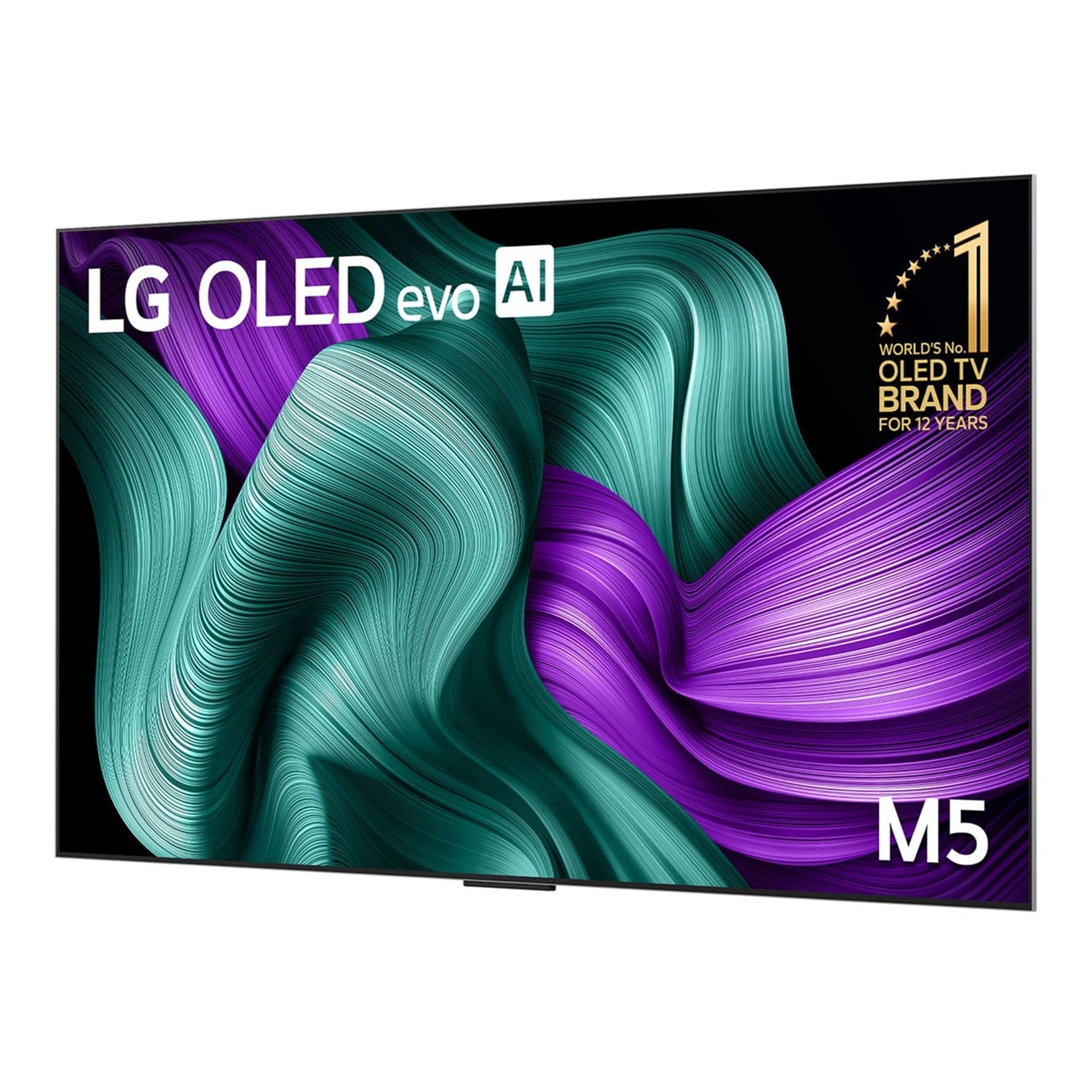 LG 83 Inch OLED evo AI M5 4K Smart TV with True Wireless Video & Audio Transfer OLED83M5PSA, Right Side View