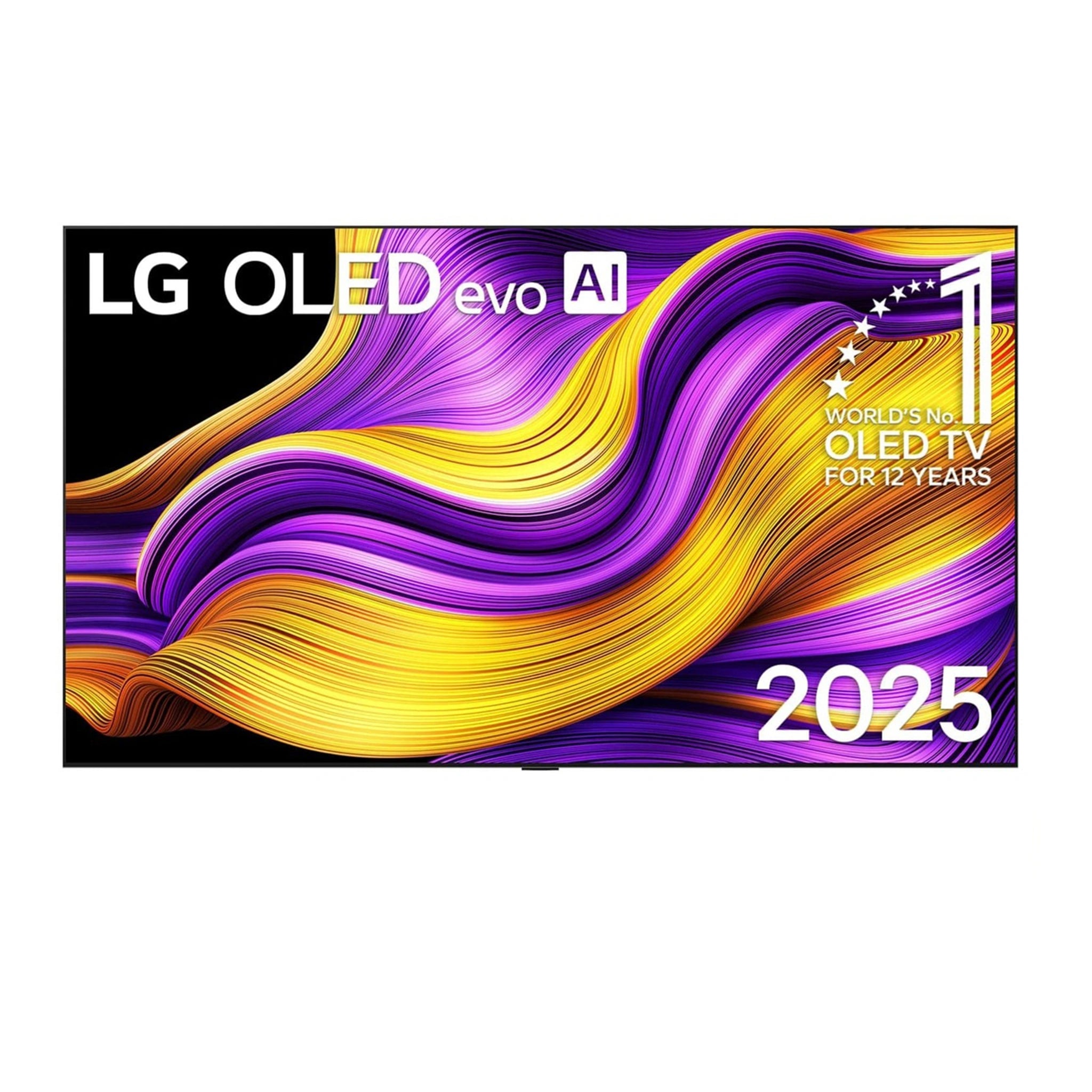 LG 97 Inch OLED evo AI G5 4K Smart TV OLED97G5PSA, Front View