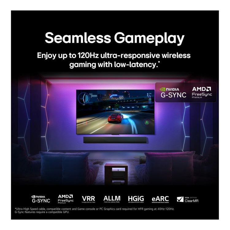 LG 97 Inch SIGNATURE OLED M5 4K Smart TV with Wireless Video & Audio Transfer OLED97M5PSA, Feature 8