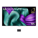LG 97 Inch SIGNATURE OLED M5 4K Smart TV with Wireless Video & Audio Transfer OLED97M5PSA, Front View
