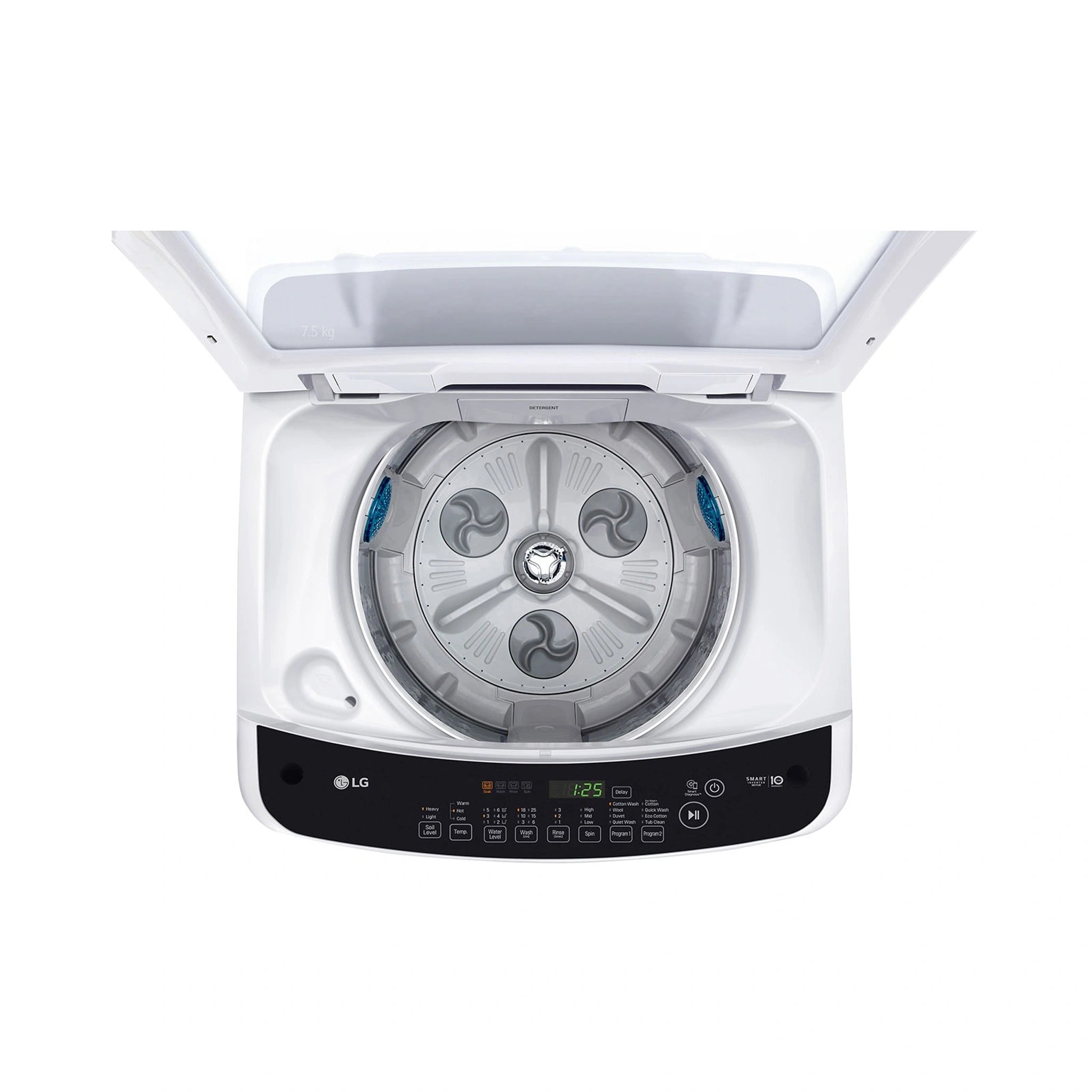LG WTG7520 7.5kg Top Load Washer - Smart Inverter