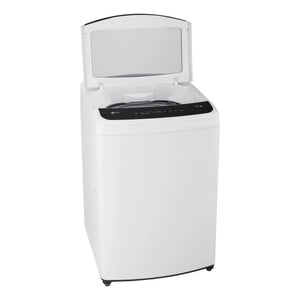 LG 8.5KG Top Load Washer - Smart Inverter WTL185W, Left Side View With Door Open