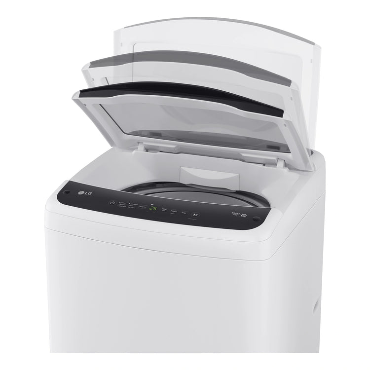 LG 8.5KG Top Load Washer - Smart Inverter WTL185W, Lid Open