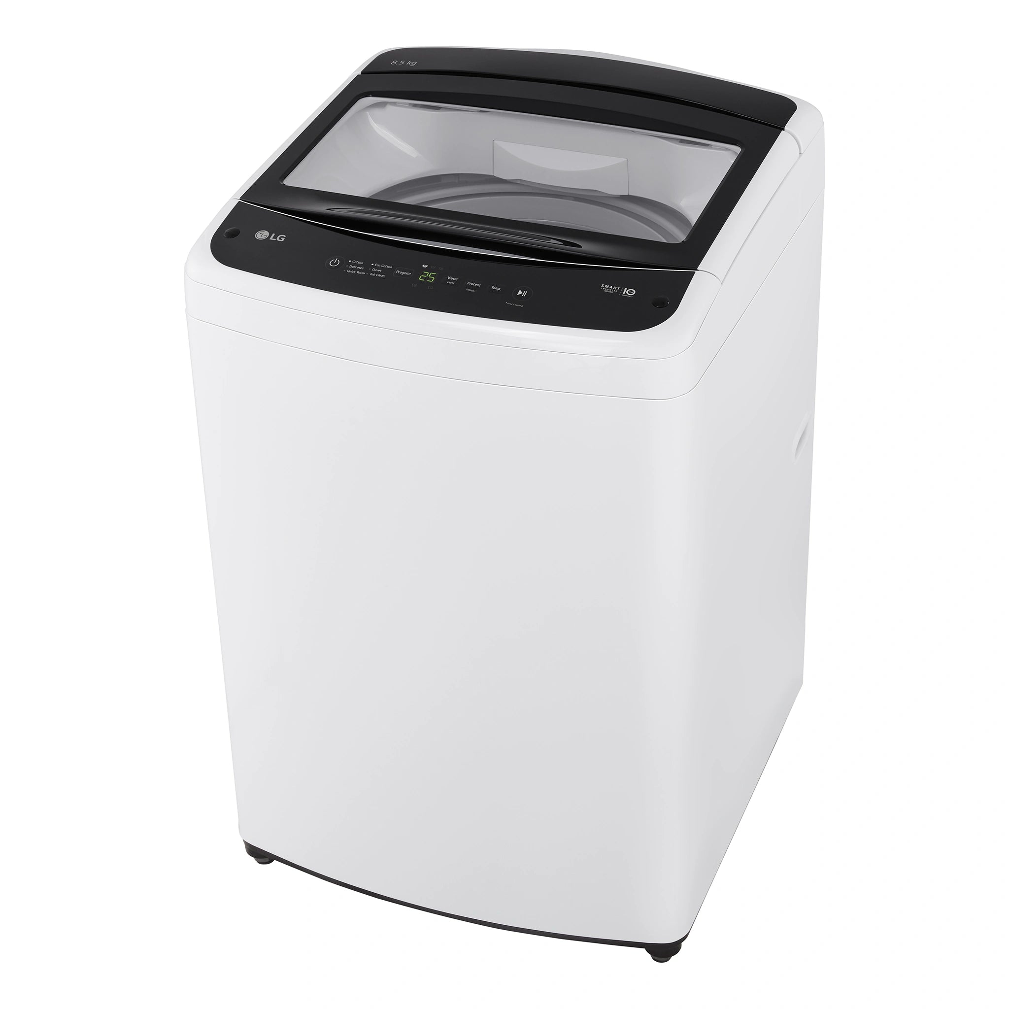 LG 8.5KG Top Load Washer - Smart Inverter WTL185W, Right Side View 2