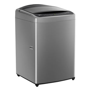 LG 9kg Series 3 Top Load Washing Machine with AI DD in Grey WTL309G, Left Side View