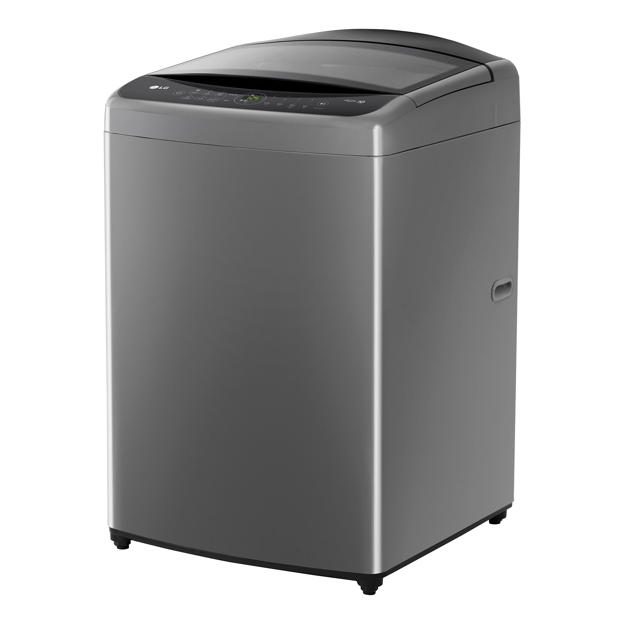 LG 9kg Series 3 Top Load Washing Machine with AI DD in Grey WTL309G, Right Side View