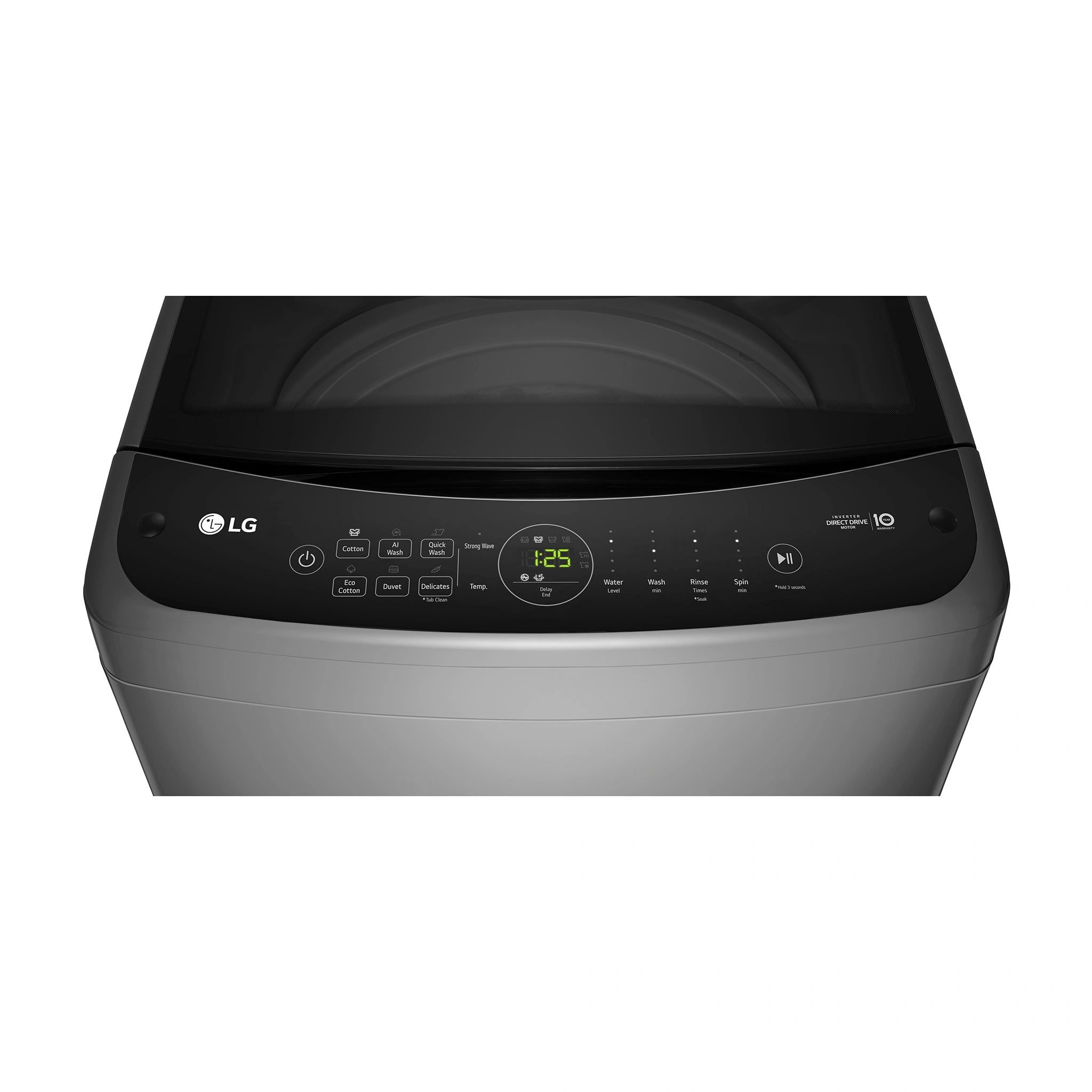 LG WTL309G 9kg Series 3 Top Load Washing Machine with AI DD in Grey