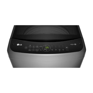 LG 9kg Series 3 Top Load Washing Machine with AI DD in Grey WTL309G, Top View 2