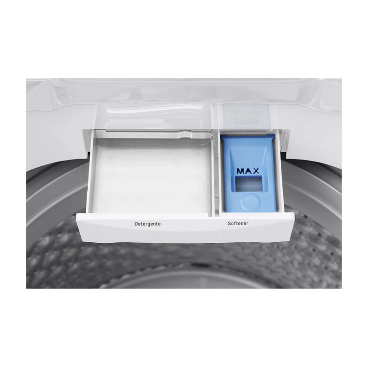 LG 9Kg Series 3 Top Load Washing Machine WTL309W, Drawer Open View