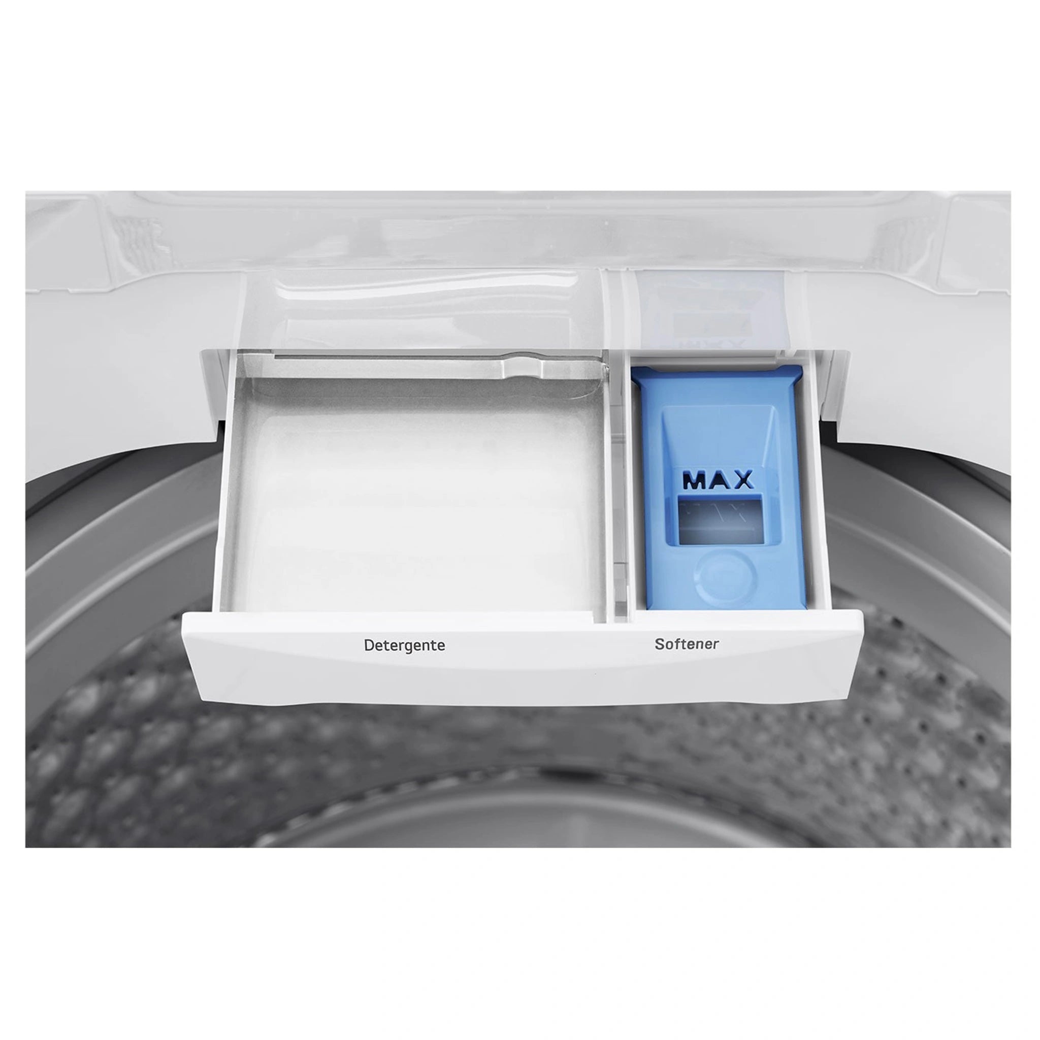 LG 9kg Series 3 Top Load Washer AI DD WTL309W, Drawer Open View