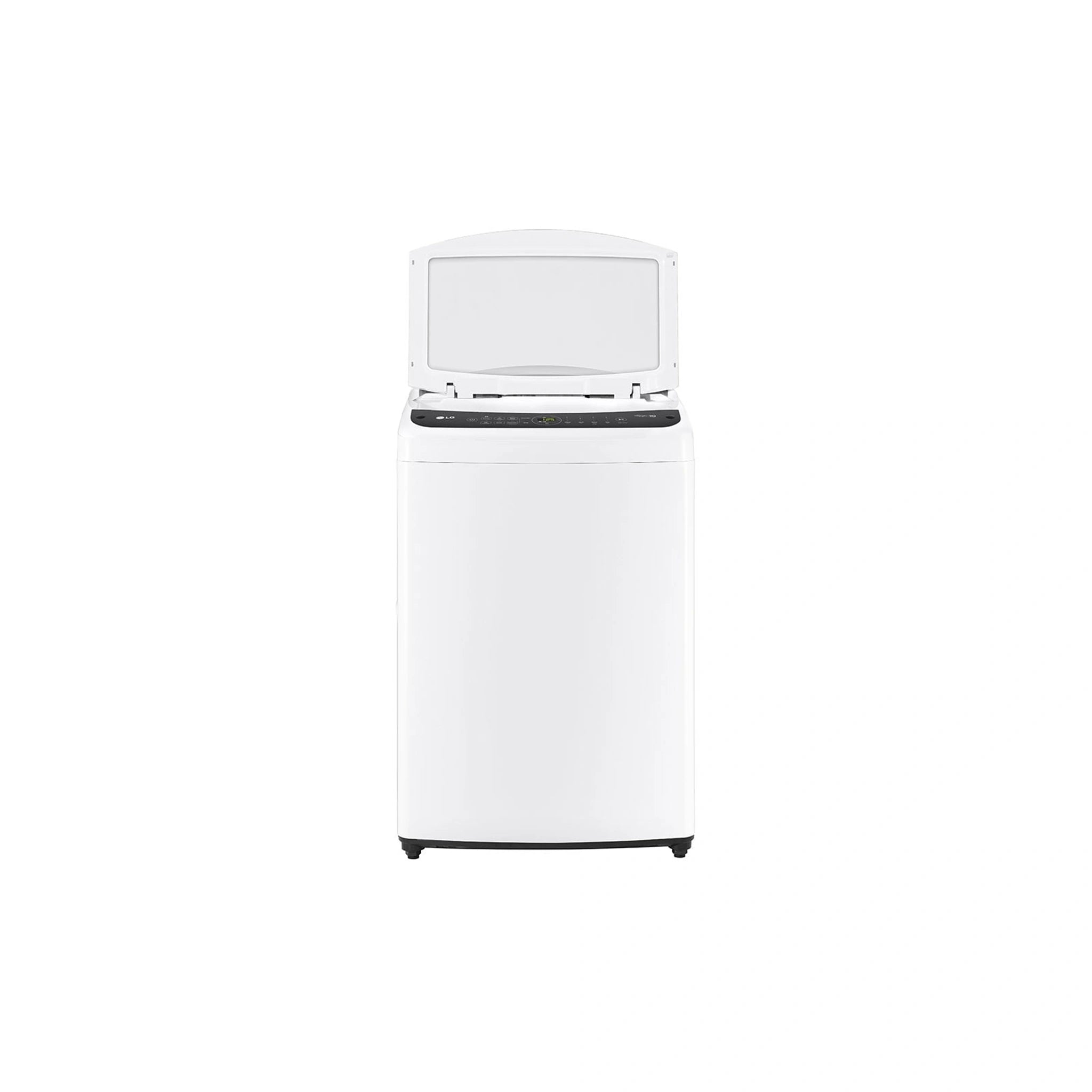 LG 9Kg Series 3 Top Load Washing Machine WTL309W, Front View With Door Open