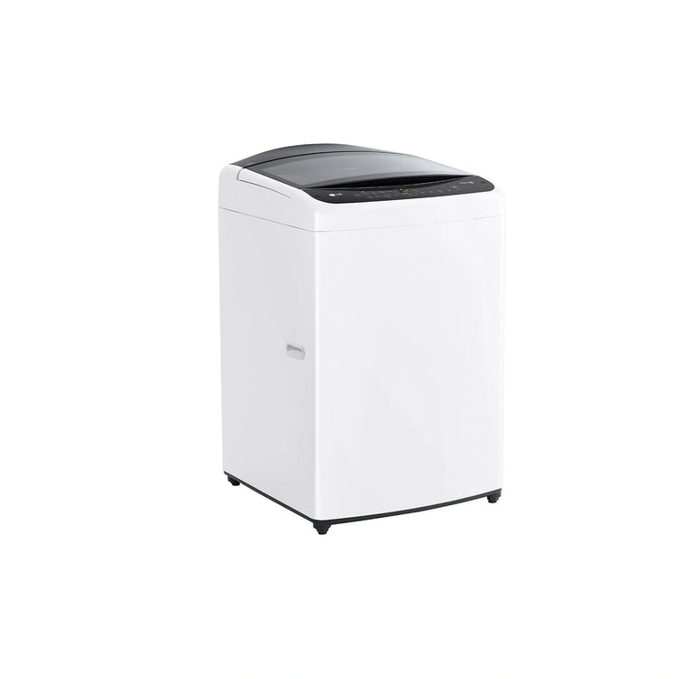 LG 9Kg Series 3 Top Load Washing Machine WTL309W, Left Side View