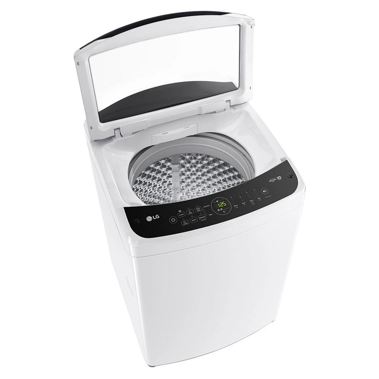 LG 9kg Series 3 Top Load Washer AI DD WTL309W, Top Door Open View